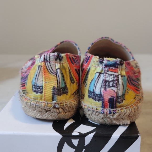 Flat printed Espadrilles - Picture 4 of 5
